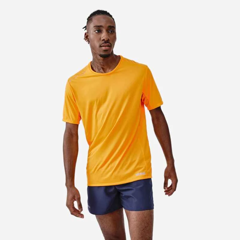 T-shirt running respirant homme - Dry+ bleu foncé