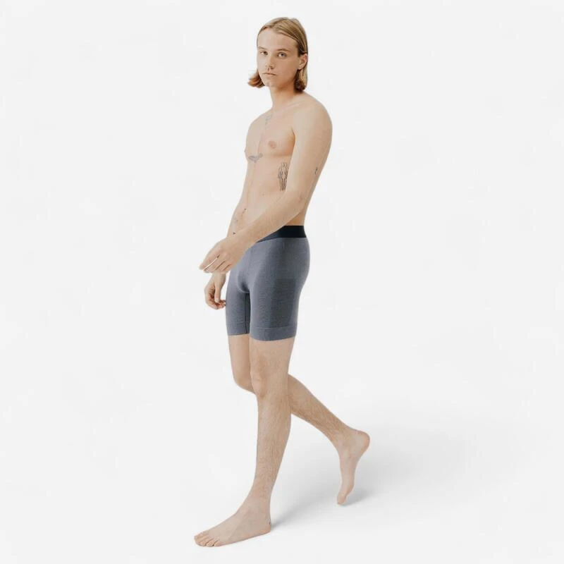 BOXER DE RUNNING HOMME DRY PERF 900 GRIS BLEU