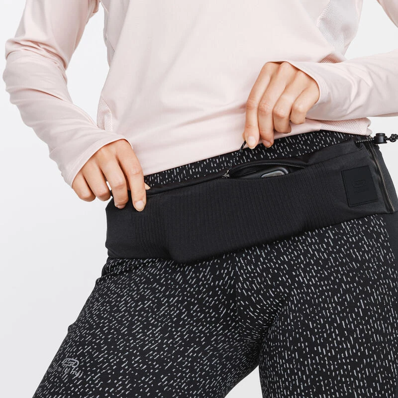 CEINTURE DE RUNNING CONFORT NOIR