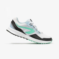 Kalenji CHAUSSURE DE RUNNING HOMME RUN ACTIVE GRIP BLANC VERT