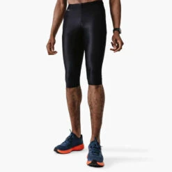 Kalenji Corsaire 3/4 Running Respirant Homme - Dry Noir