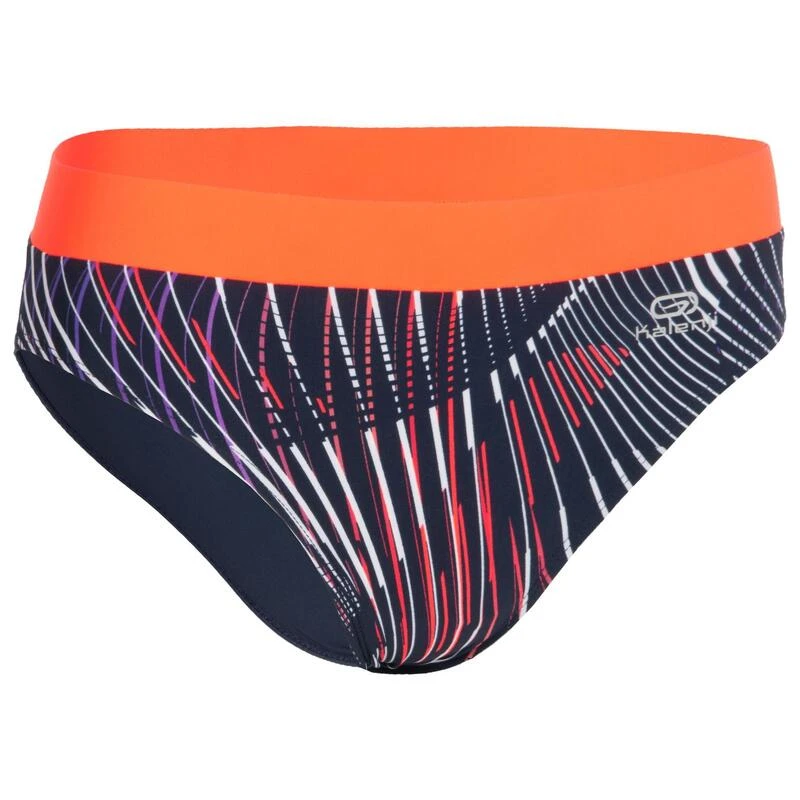 CULOTTE D'ATHLETISME FEMME BLEUE ET ORANGE