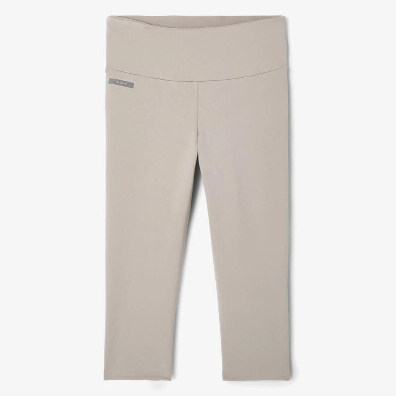 Legging court running femme - Support beige