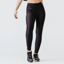 Kalenji Legging Long Running Femme - Dry Noir