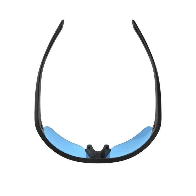 Lunettes de running adulte RUNSPORT NOIR BLEU catégorie 3