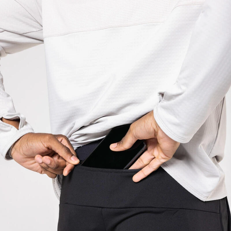 PANTALON WARM 100 HOMME CHAUD BLEU