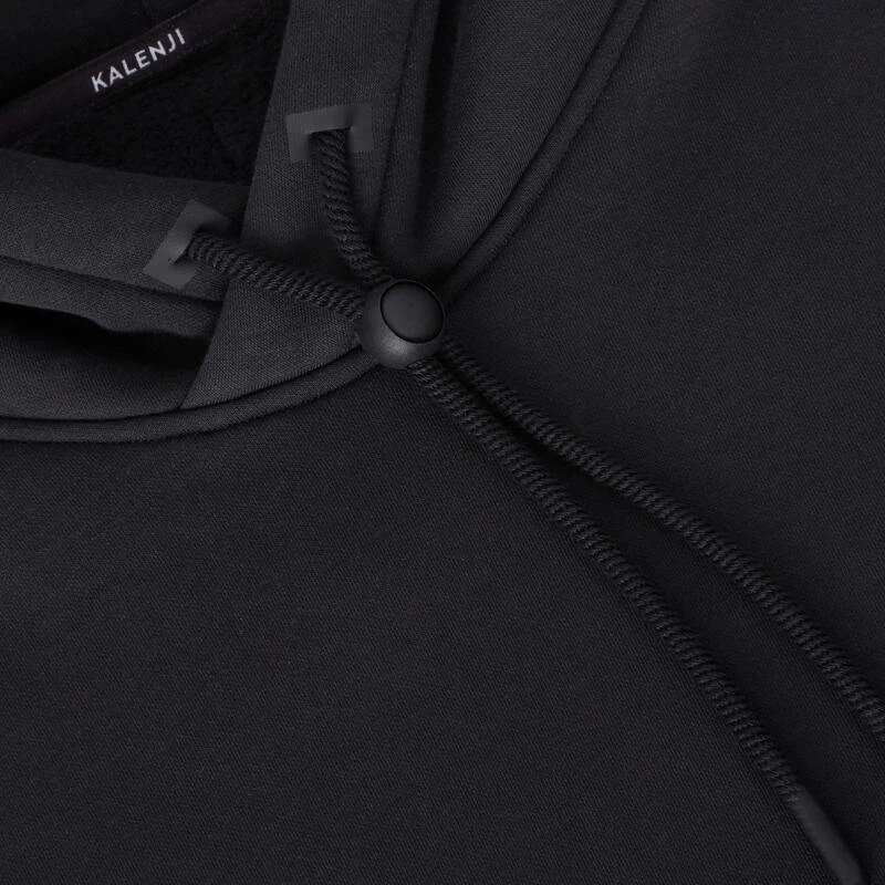 Sweat Ă capuche running chaud homme - Warm 500 Noir