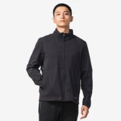 Kalenji Veste Running Coupe Vent Homme - Wind 500 Noir